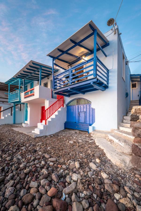 Blue Traditional Boathouse In Klima Klima  Dış mekan fotoğraf